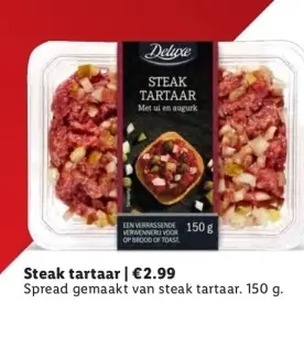 Aanbieding: Steak tartaar