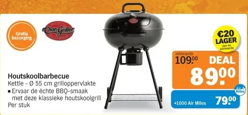 Aanbieding: Houtskoolbarbecue