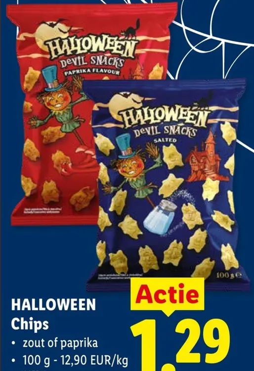 Promotie: Halloween Chips