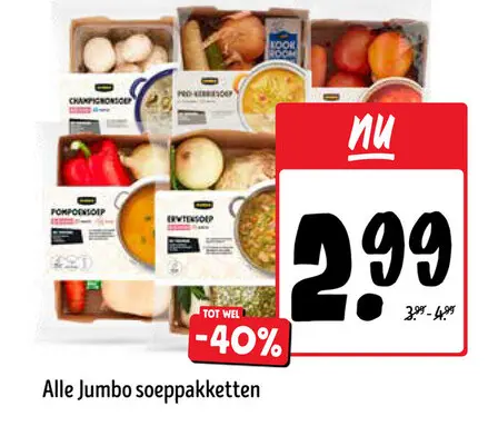 Aanbieding: Jumbo soeppakketten