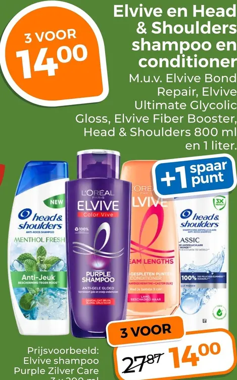 Aanbieding: Shampoo en conditioner