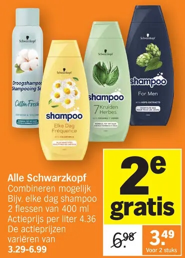 Promotie: Schwarzkopf Shampoo