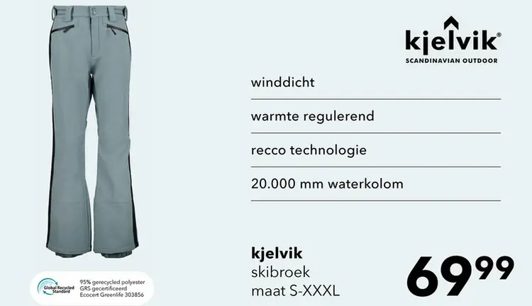 Aanbieding: Kjelvik dames skibroek 20000 mm waterkolom