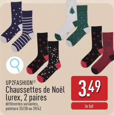 Offre: Chaussettes de Noël