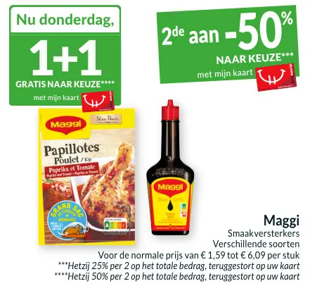 Promotie: Maggi Smaakversterkers