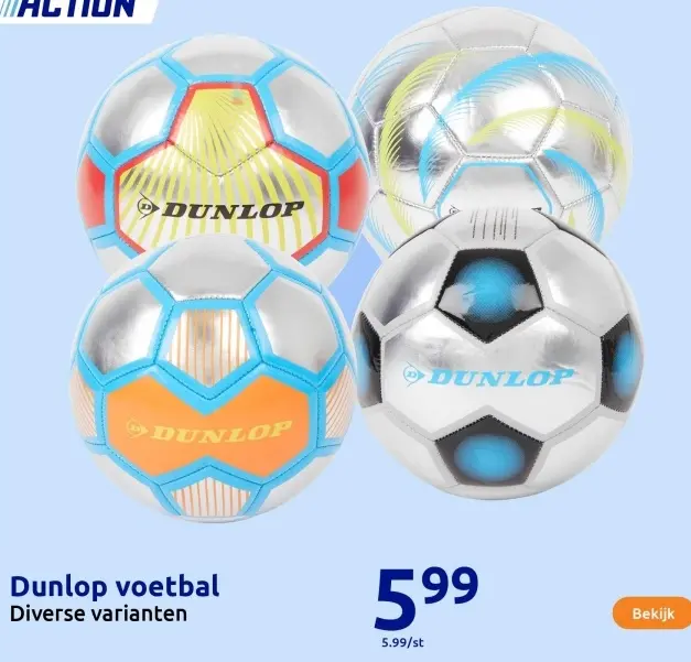 Aanbieding: Dunlop voetbal