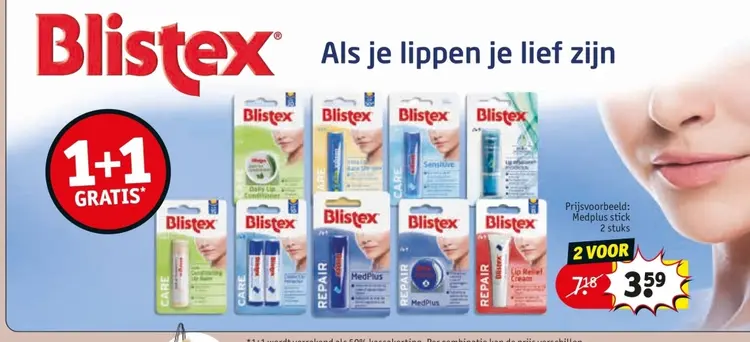 Aanbieding: Blistex Medplus stick