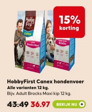 Aanbieding: Canex hondenvoer