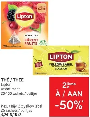 Offre: Thé