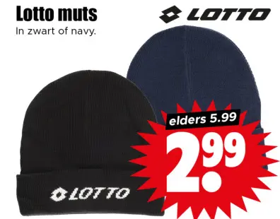 Aanbieding: Lotto muts