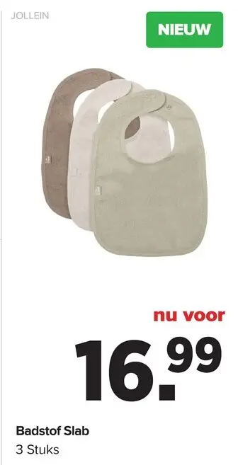 Aanbieding: Badstof Slab