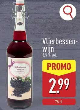 Promotie: Vlierbessenwijn