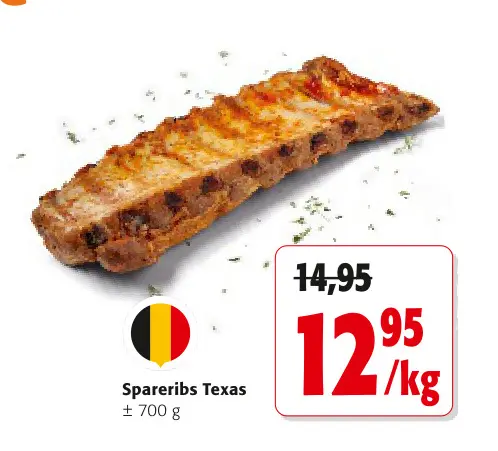 Offre: Spareribs Texas