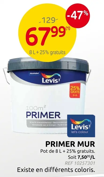 Offre: Primer mur