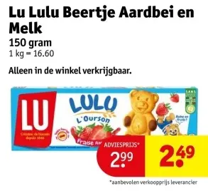 Promotie: Beertje Aardbei en Melk