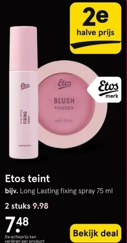 Aanbieding: Etos teint