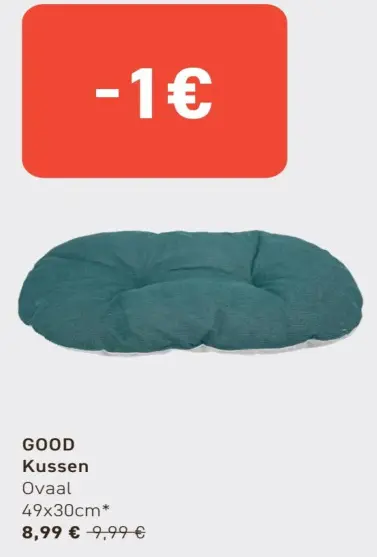 Promotie: Kussen