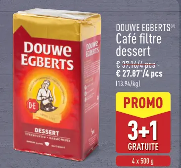 Offre: Café filtre dessert