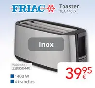 Offre: Toaster
