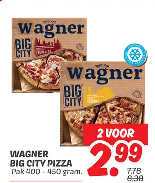 Aanbieding: Big city pizza