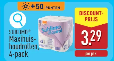 Promotie: Maxihuis-houdrollen