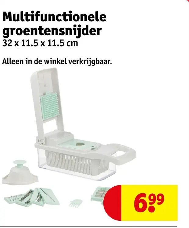 Aanbieding: Multifunctionele groentensnijder