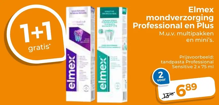 Aanbieding: Mondverzorging Professional en Plus