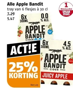Aanbieding: Alle Apple Bandit