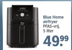 Aanbieding: Blue Home airfryer