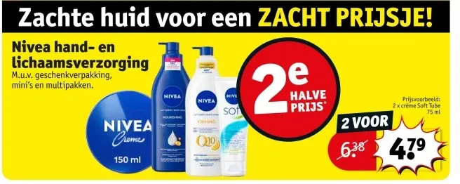 Promotie: Nivea hand- en lichaamsverzorging