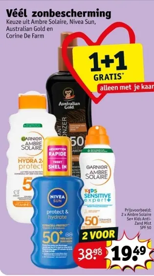 Promotie: Zonbescherming