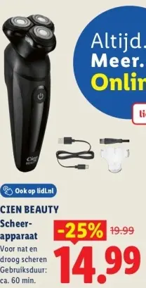 Aanbieding: Scheerapparaat
