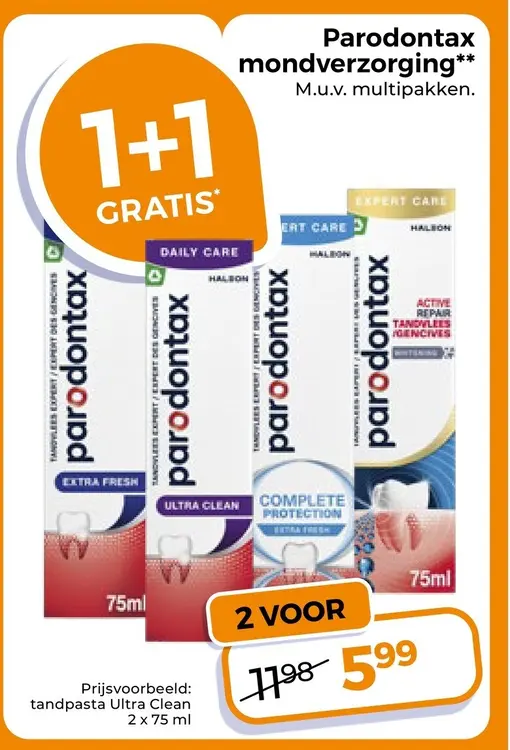 Aanbieding: Mondverzorging