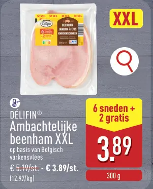 Promotie: Ambachtelijke beenham XXL