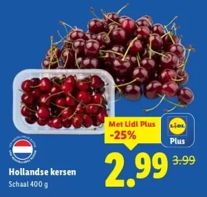 Aanbieding: Hollandse kersen