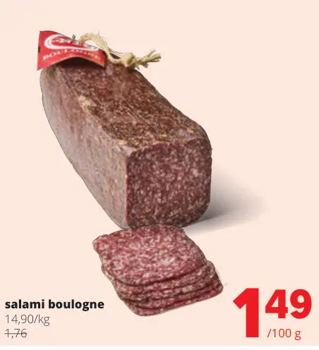 Promotie: Salami boulogne