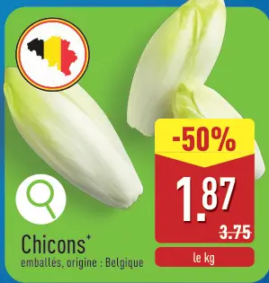 Offre: Chicons