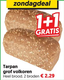 Aanbieding: Tarpan grof volkoren