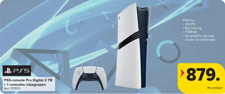 Promotie: Console Pro Digital 2 TB + 1 controller inbegrepen