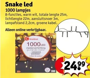 Aanbieding: Snake led
