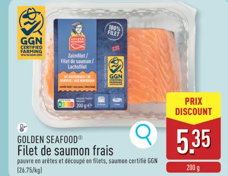 Offre: Filet de saumon frais