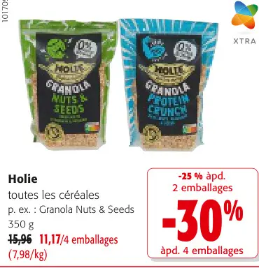 Offre: Granola Nuts & Seeds