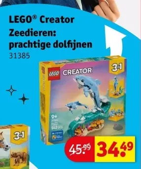 Promotie: Creator Zeedieren: prachtige dolfijnen
