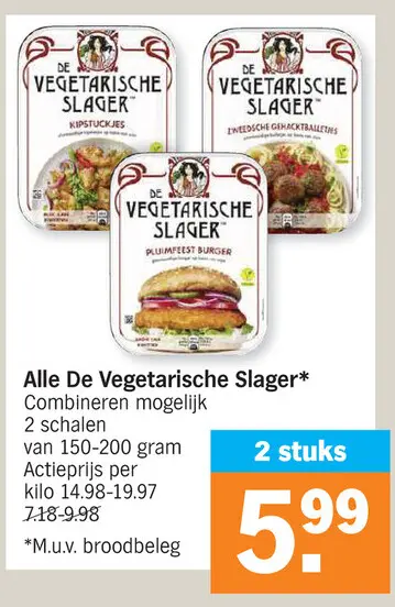 Promotie: De Vegetarische Slager