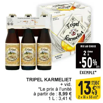 Offre: TRIPEL KARMELIET