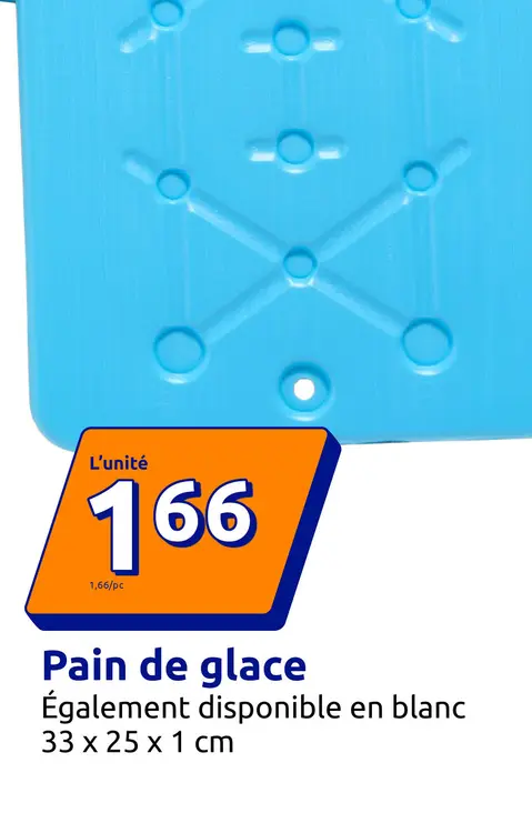 Offre: Pain de glace