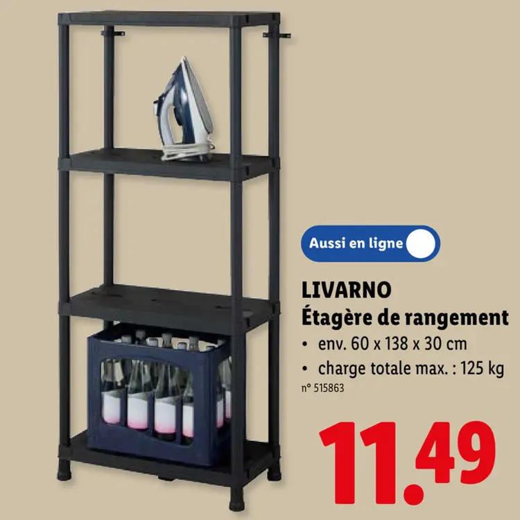 Offre: Étagère de rangement