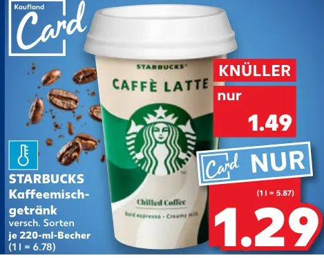 Aanbieding: Kaffeemischgetränk