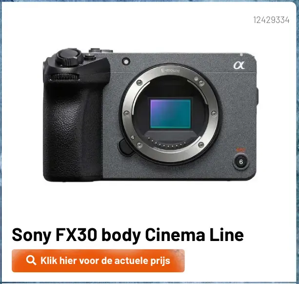 Aanbieding: FX30 body Cinema Line