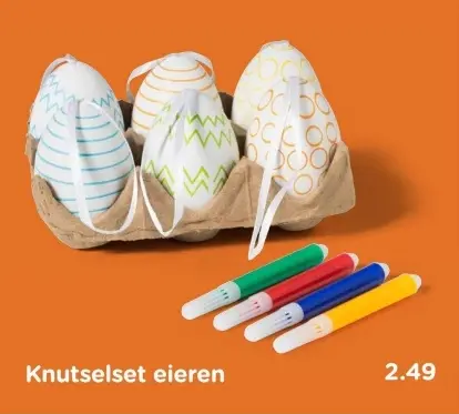 Aanbieding: Knutselset eieren